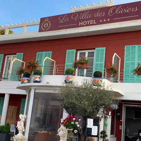 Hotel La Villa Des Oliviers Cagnes-sur-Mer