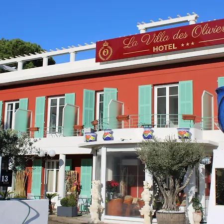Hotel La Des Oliviers, Seaside Cagnes-sur-Mer